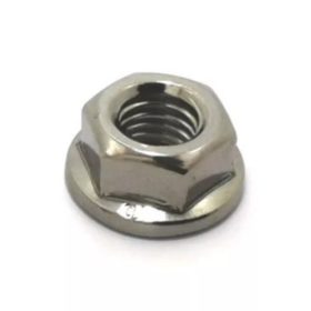   DIN6923 /ISO4161 saválló acél A4 M8 - hatlapú peremes csavaranya