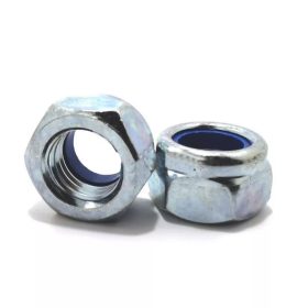   DIN985 /ISO10511 acél horg. 10. M6 - önzáró anya műanyag betéttel