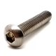 ISO7380-1 rozsdamentes acél A2 M3x5 - hatlapú belsőkulcsnyílású félgömbfejű csavar, imbusz, dfejű