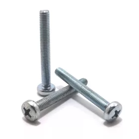   DIN7985 /ISO7045 4.8 acél horg. M2x5 - D-fejű kereszthornyos csavar, dfejű