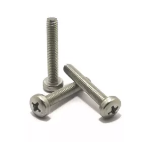   DIN7985 /ISO7045 saválló acél A4 M5x80 - D-fejű kereszthornyos csavar, dfejű