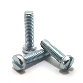   DIN84 /ISO1207 4.8 acél horg. M2x6 - hornyos hengeresfejű csavar