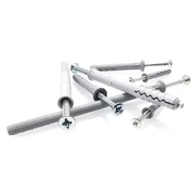   Beütőékes tipli acél horg. 5x30 - beütős tipli süllyesztettfejű kereszthornyos 