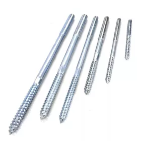   Fa-fém menetes csavar acél horg. TX15 6x60 - torx15 mosdócsavar, mosdó felfogatócsavar