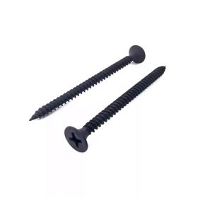   Gipszkarton csavar sűrű menetű 3,5x25 - fém profilhoz finommenettel, PH2, foszfátozott