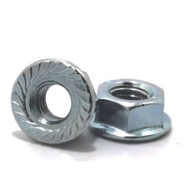   DIN6923 /ISO4161 acél horg. |8| M4 - hatlapú peremes csavaranya