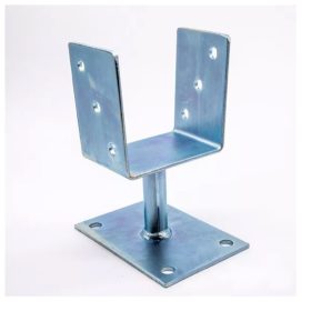 Fix, csavarozható oszloptartó 100x85mm