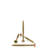 Süllyesztettfejű kereszthornyos faforgácslapcsavarok DIN7505