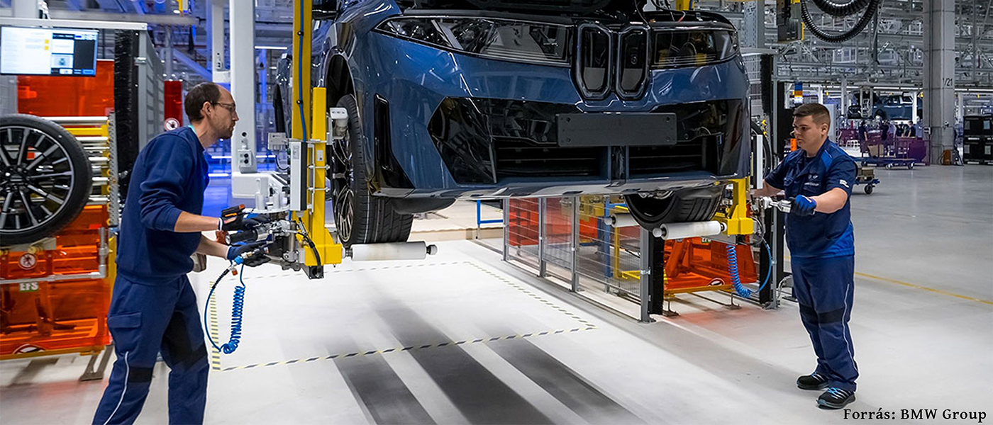 Lenyűgöző videón először a debreceni BMW-gyár működése!