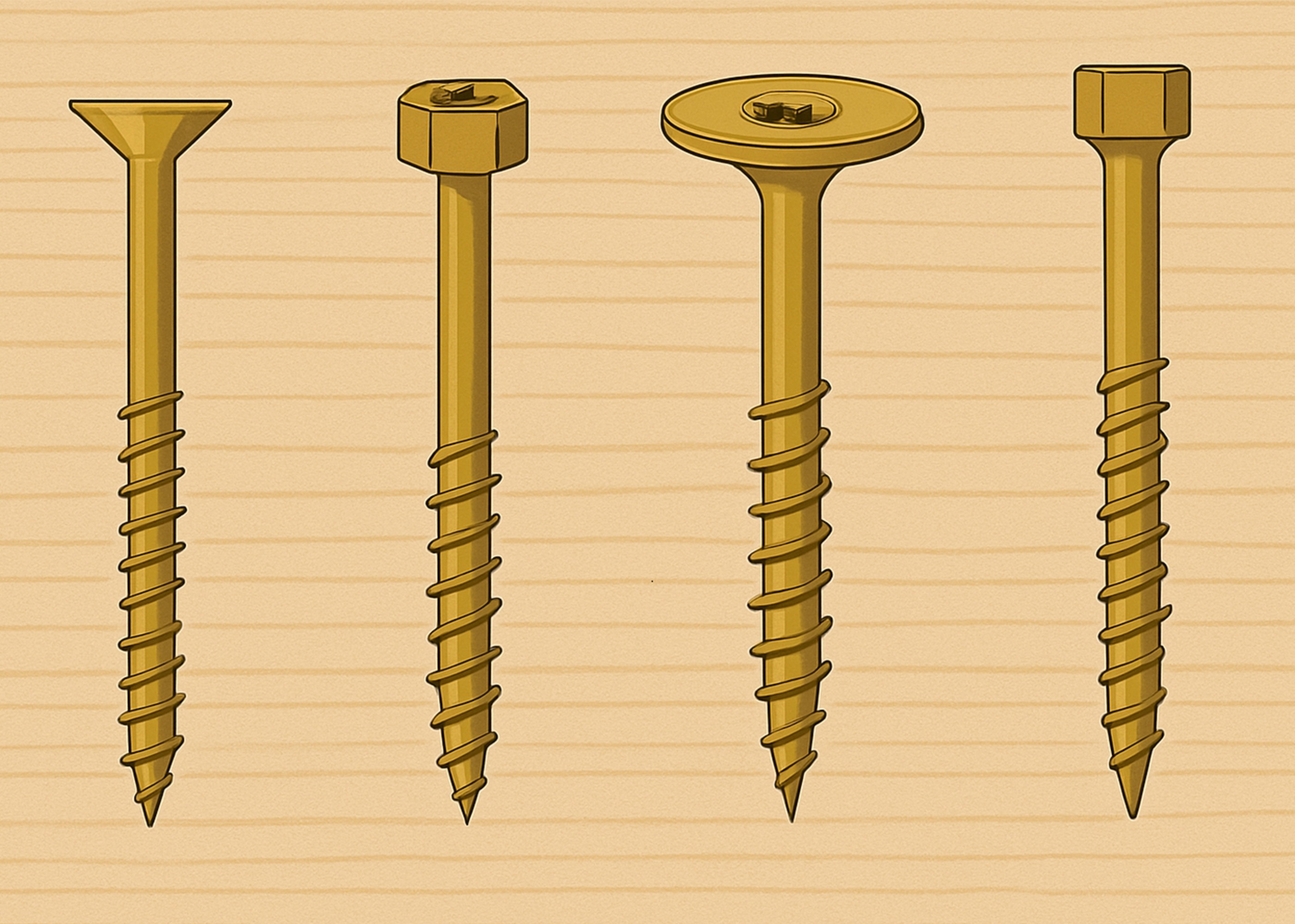 Ácsszerkezeti csavarok – mikor, miért és hogyan használjuk őket?